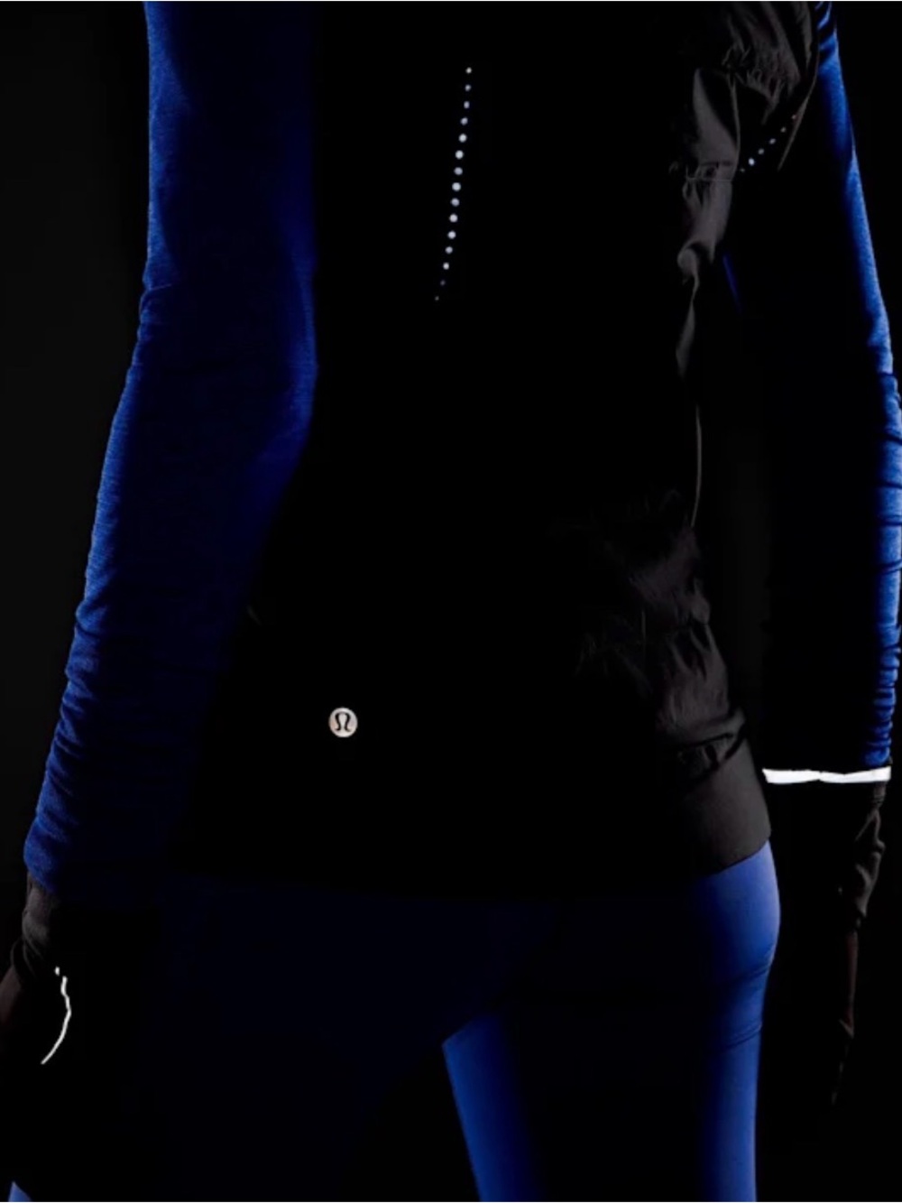 Lululemon Down for It All Vest in Black Size 8 - Picture 6 of 9